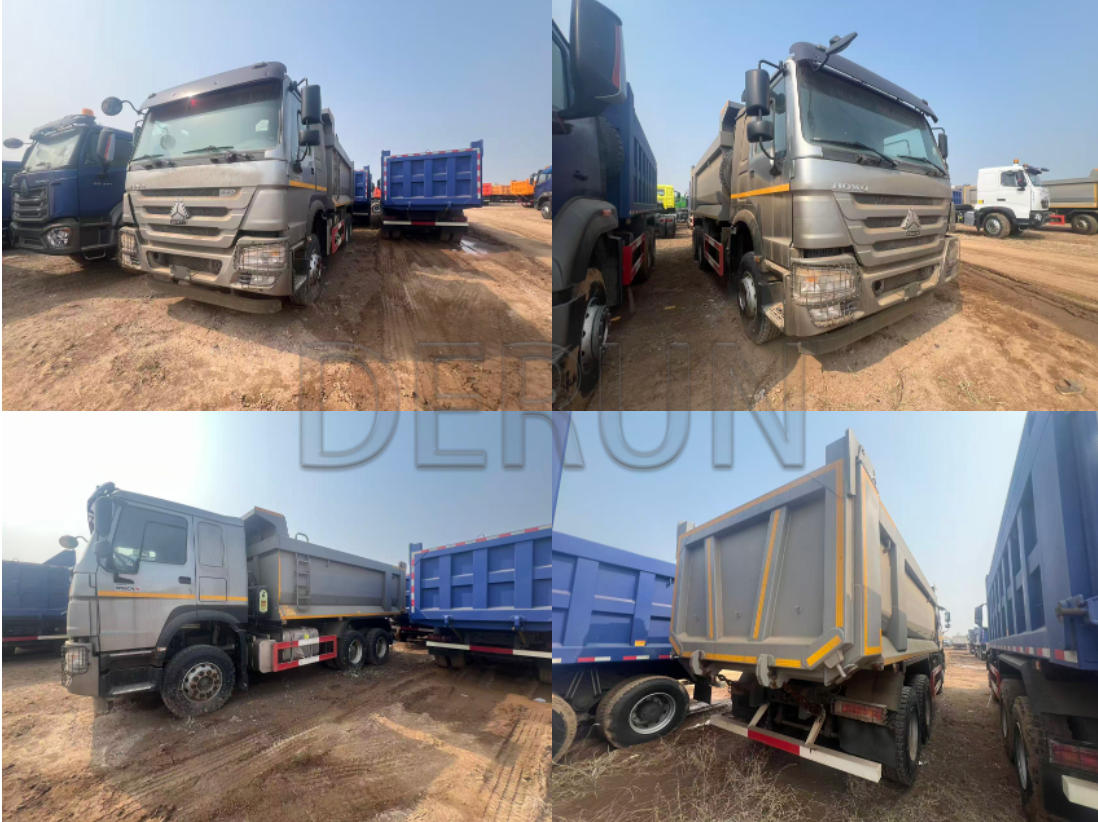 SINOTRUK HOWO 6x4 डंप ट्रक को सफलतापूर्वक अल्जीरिया भेज दिया गया