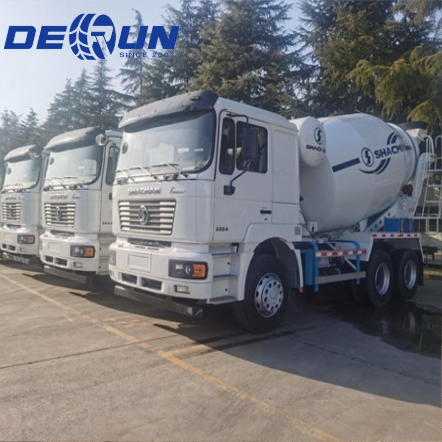 Shacman F3000 6x4 और 8x4 सीमेंट मिक्सर ट्रक