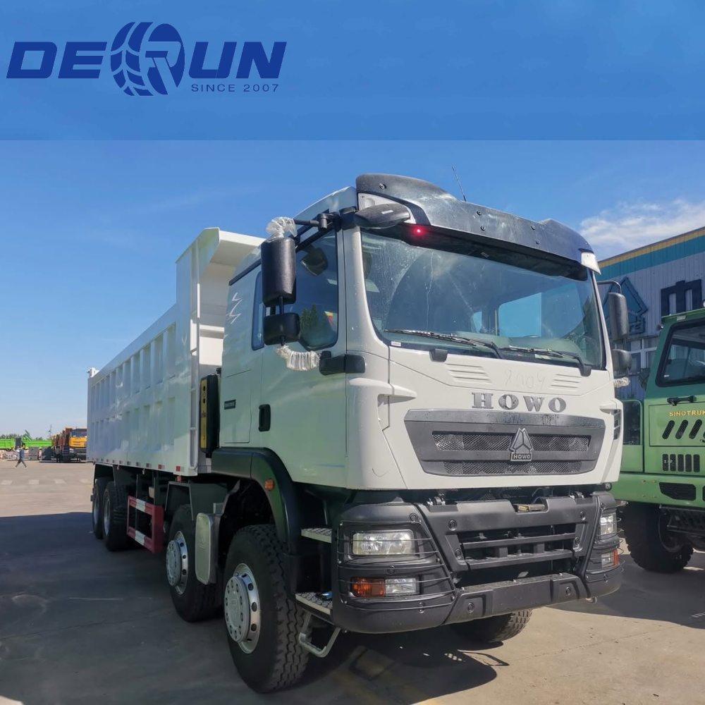 Sinotruk Howo 8x4 12 व्हील TX भारी शुल्क डंप ट्रक