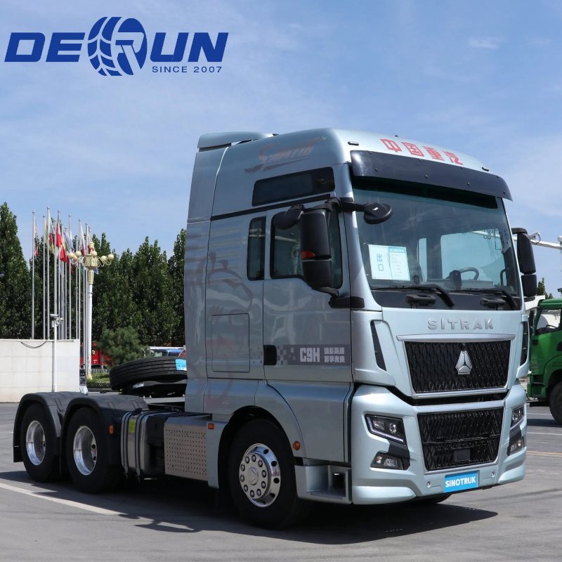Sinotruk Sitrak 6x4 10 व्हील हेड ट्रैक्टर ट्रक प्राइम मूवर